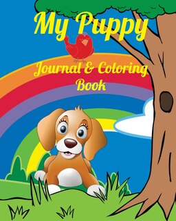 Front cover_My Puppy Journal & Coloring book