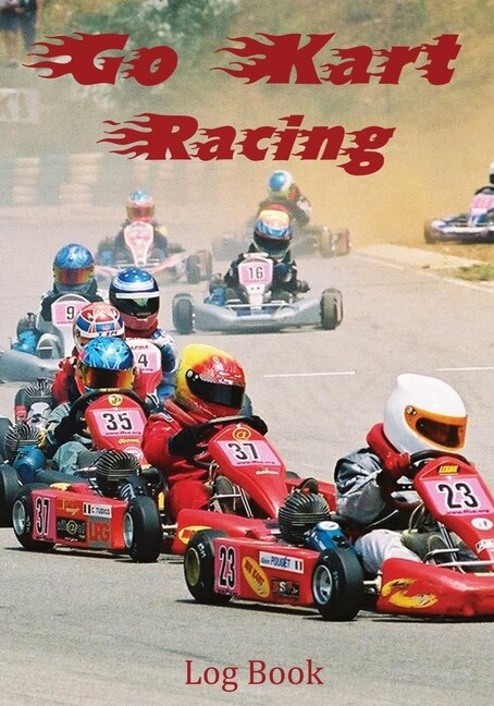 Front cover_Go Kart Racing Log Book