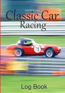 Couverture_Classic Car Racing Log Book