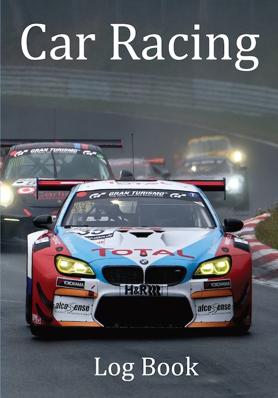 Front cover_Car Racing Log Book