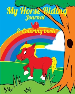 Couverture_My Horse Riding Journal & Coloring Book