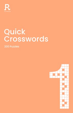 Quick Crosswords Book 1: A Crossword Book For Adults Containing 200 Puzzles