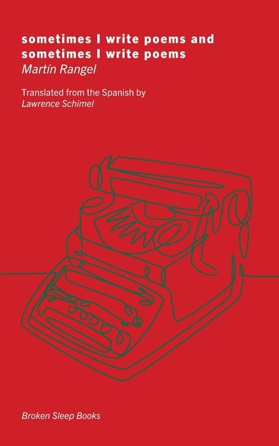 Front cover_sometimes i write poems and sometimes i write poems