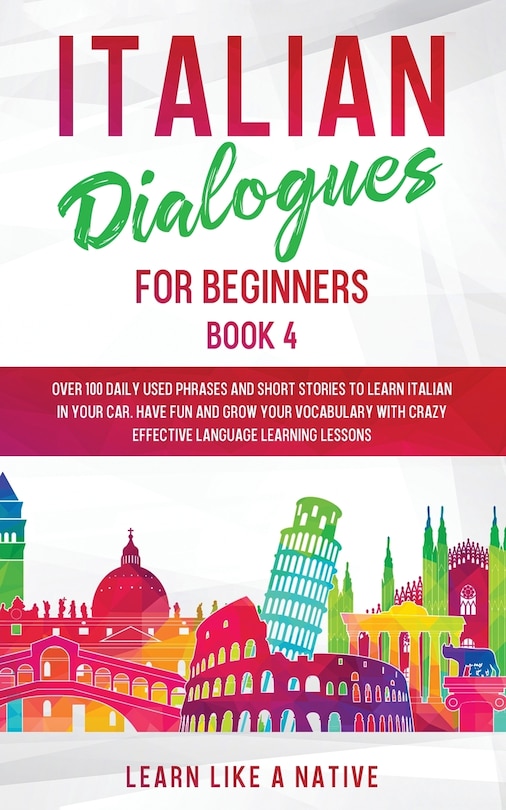 Couverture_Italian Dialogues for Beginners Book 4