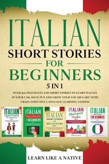 Front cover_Italian Short Stories for Beginners 5 in 1