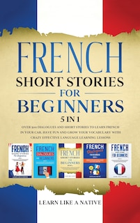 Front cover_French Short Stories for Beginners 5 in 1