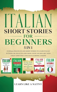 Couverture_Italian Short Stories for Beginners 5 in 1
