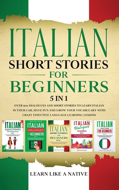 Couverture_Italian Short Stories for Beginners 5 in 1