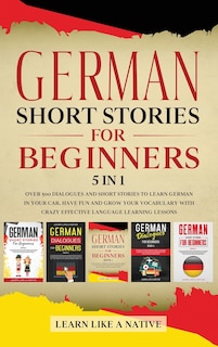 Couverture_German Short Stories for Beginners 5 in 1