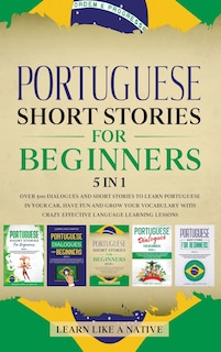 Couverture_Portuguese Short Stories for Beginners 5 in 1