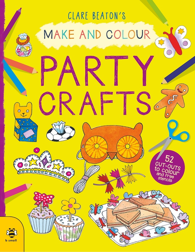 Front cover_Make & Colour Party Crafts