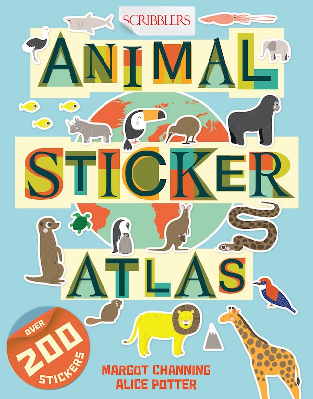 Front cover_Animal Sticker Atlas