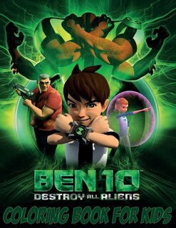 Couverture_Ben 10 Coloring Book For Kids