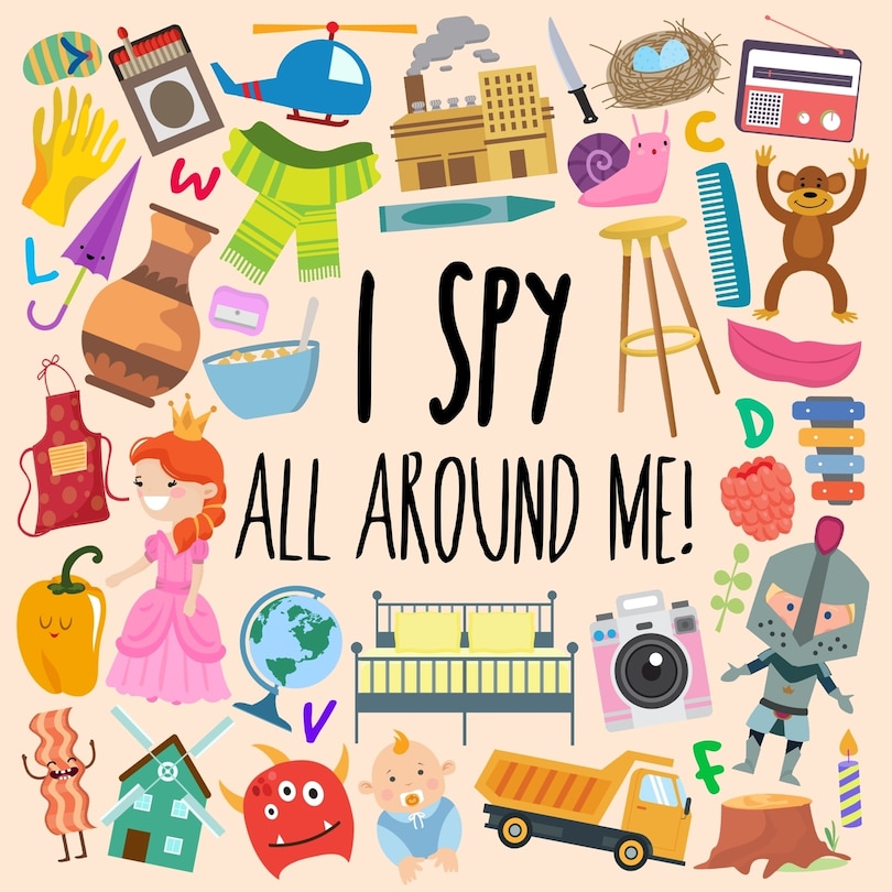 Front cover_I Spy - All Around Me!