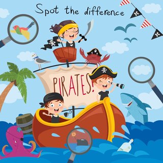 Front cover_Spot The Difference - Pirates!