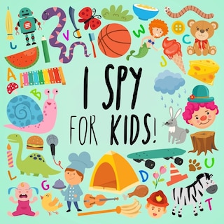 Front cover_I Spy - For Kids!