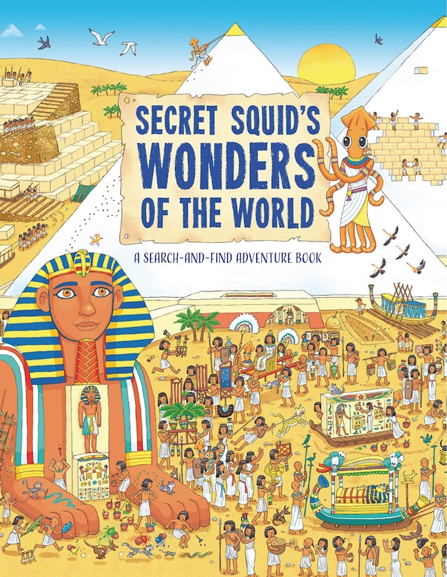 Front cover_Secret Squid's Wonders of the World