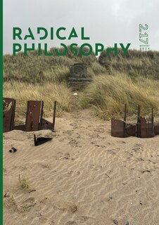 Front cover_Radical Philosophy 2.17 / Winter 2024