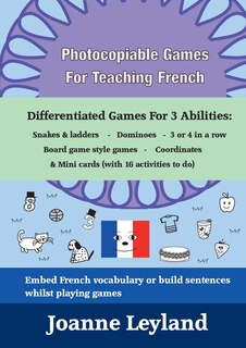 Front cover_Photocopiable Games For Teaching French