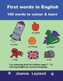 Couverture_First Words In English - 100 Words To Colour & Learn