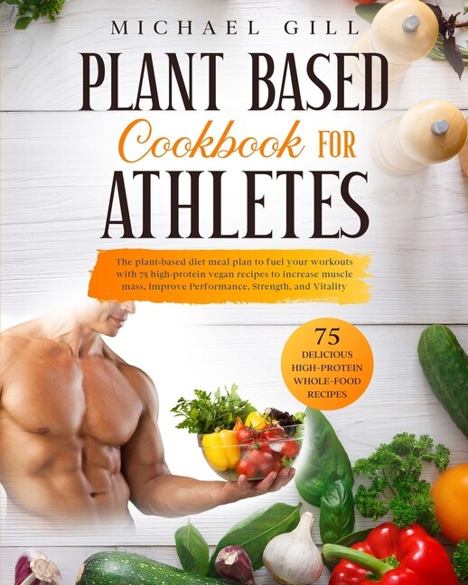 Front cover_Plant Based Cookbook For Athletes