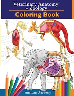 Front cover_Veterinary & Zoology Coloring Book