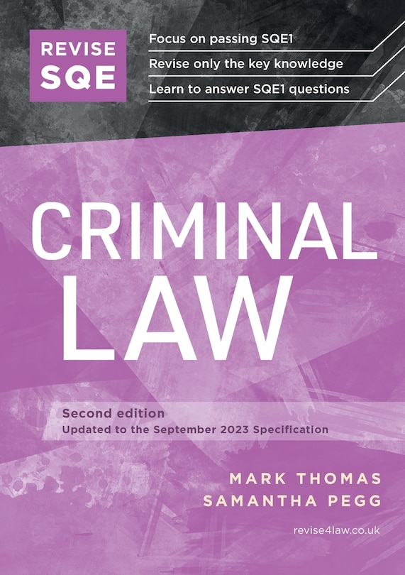 Front cover_Revise SQE Criminal Law