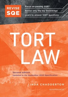 Couverture_Revise SQE Tort Law