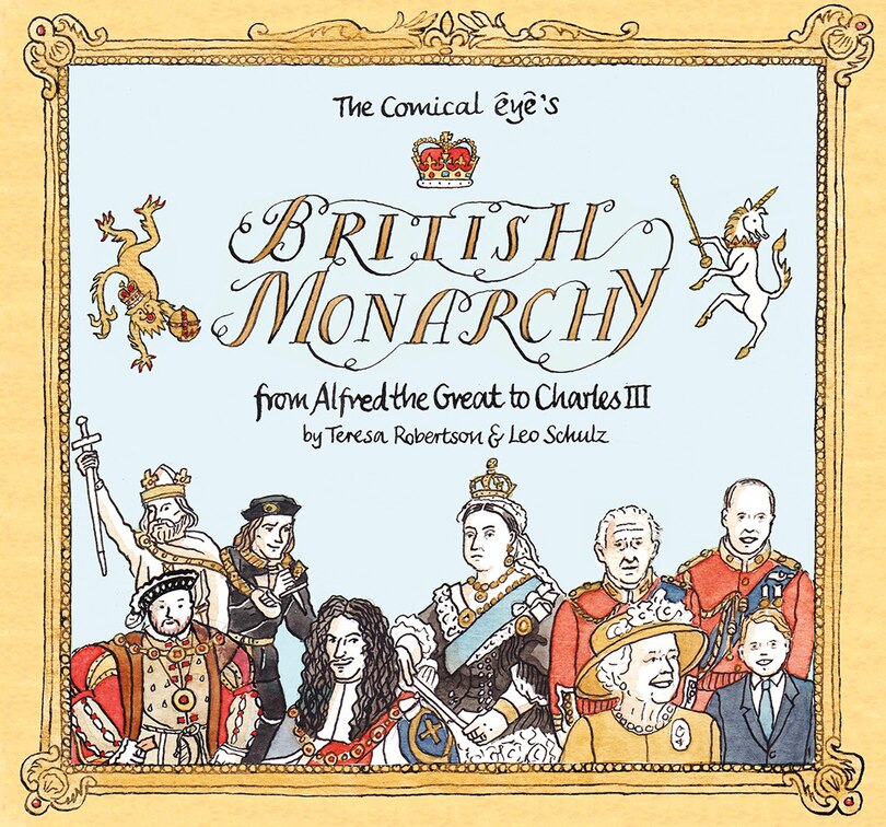 Front cover_The Comical Eye’s British Monarchy
