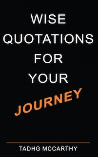 Front cover_Wise Quotations For Your Journey