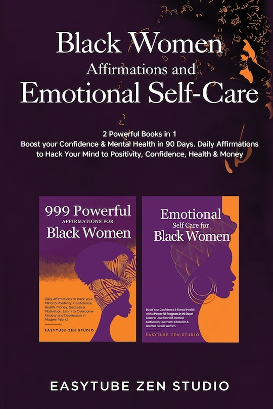 Front cover_Black Women Affirmations and Emotional Self Care