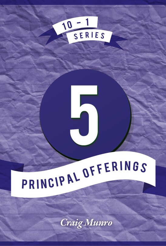 Couverture_5 Principal Offerings