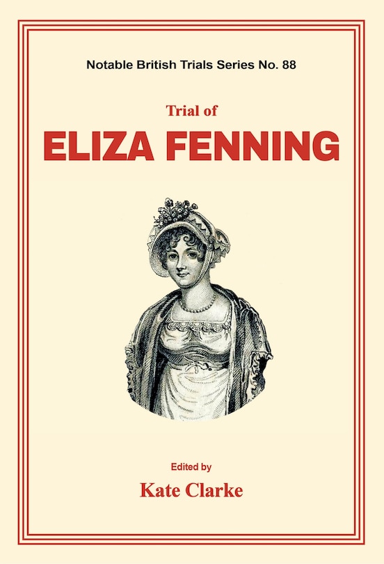 Couverture_Trial Of Eliza Fenning