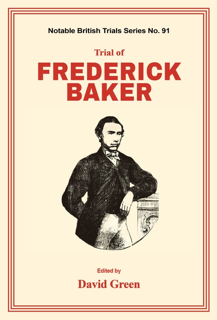 Front cover_Trial Of Frederick Baker