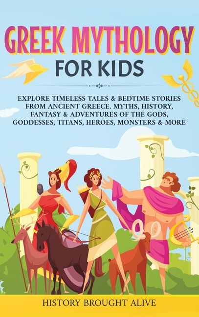 Front cover_Greek Mythology For Kids