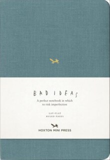 Front cover_A Notebook for Bad Ideas - Blue Ruled