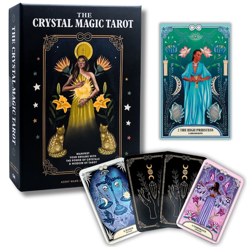 Front cover_The Crystal Magic Tarot