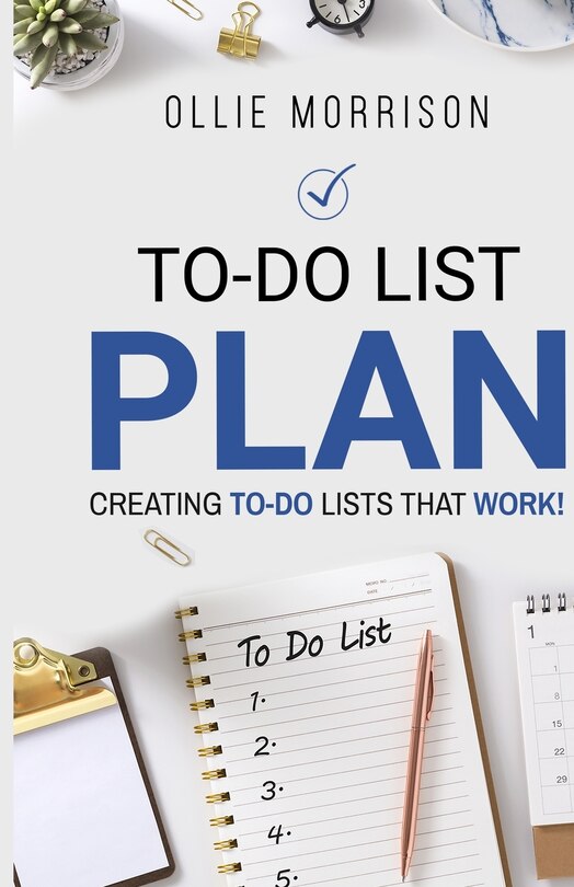 Front cover_To-do List Plan