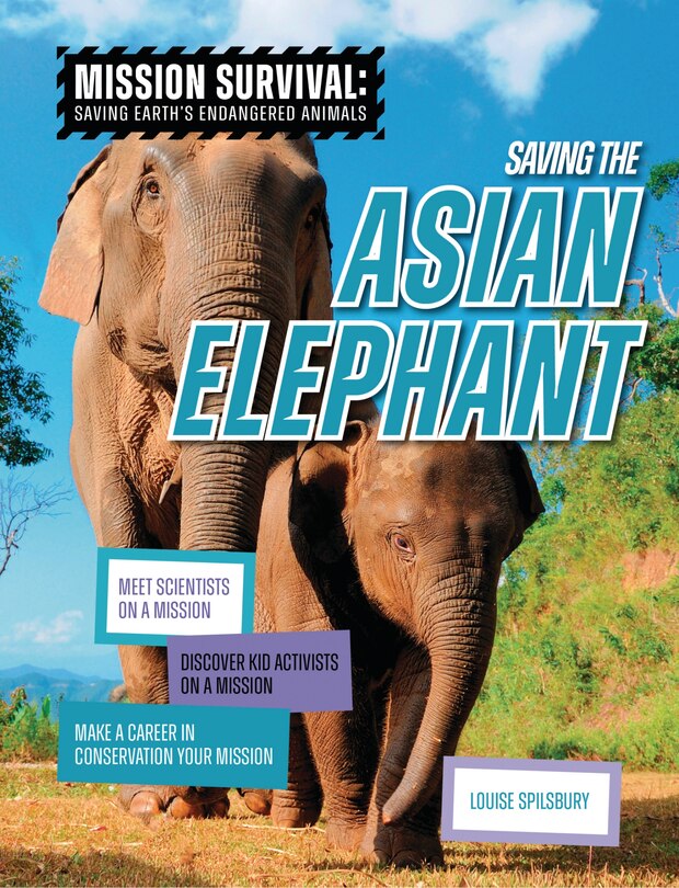 Front cover_Saving the Asian Elephant