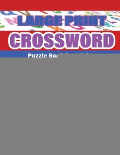 Crossword Puzzle Book For Adult - Volume 2: Large Print, 50 Medium Puzzles Book Crosswords Activity, With Solutions