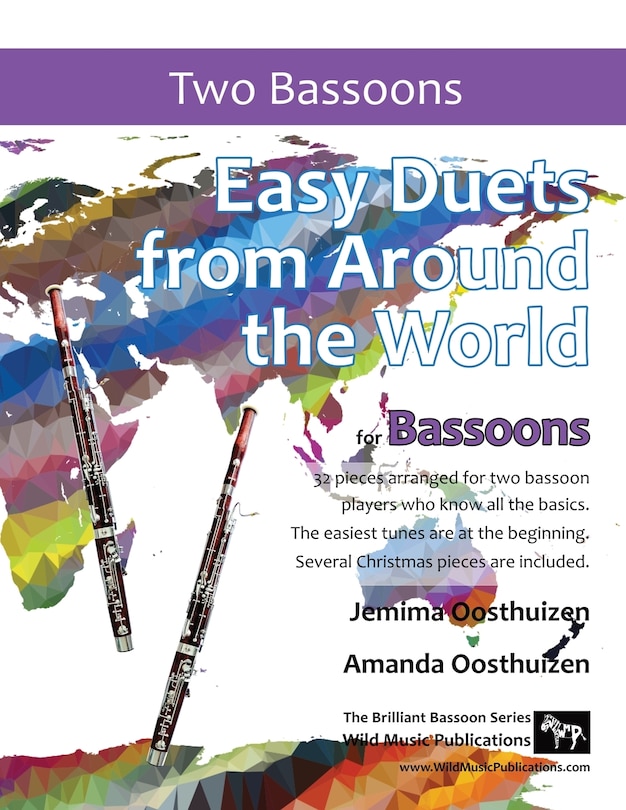 Front cover_Easy Duets from Around the World for Bassoons