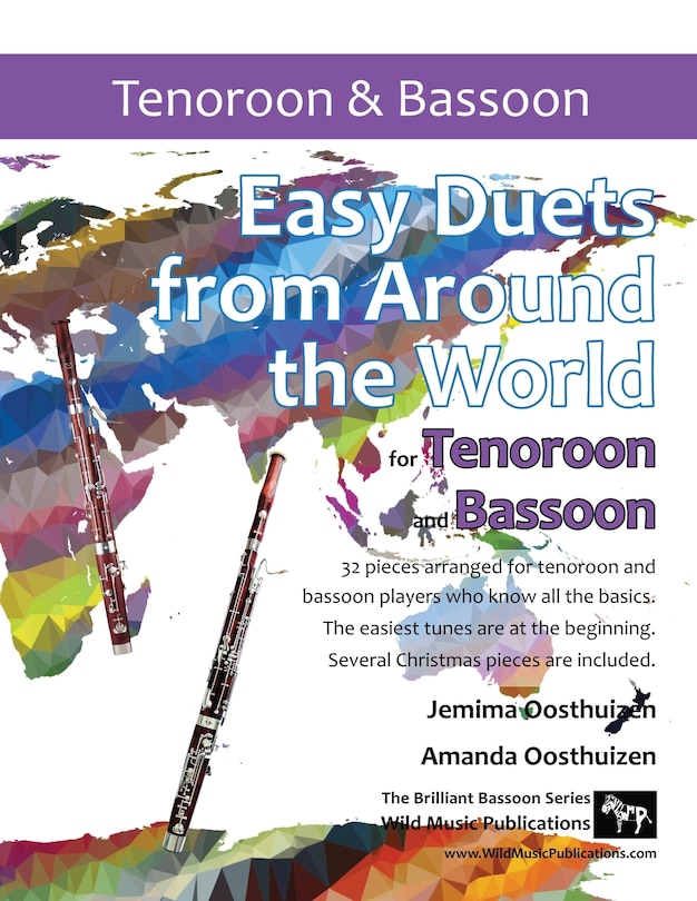 Front cover_Easy Duets from Around the World for Tenoroon and Bassoon