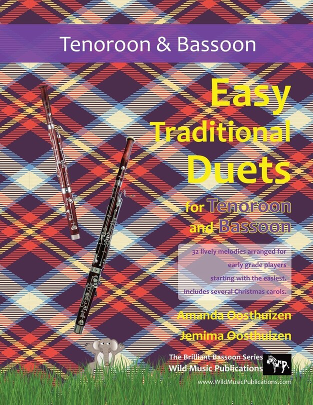 Front cover_Easy Traditional Duets for Tenoroon and Bassoon