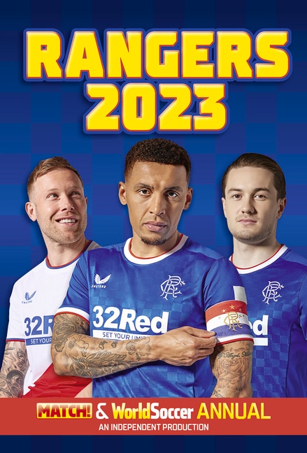 Front cover_The Match! Rangers Soccer Club Annual 2023