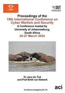 Couverture_Proceedings of the 19th International Conference on Cyber Warfare and Security