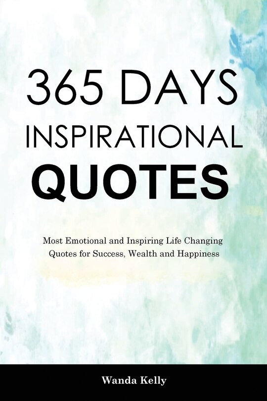 Front cover_365 Days Inspirational Quotes