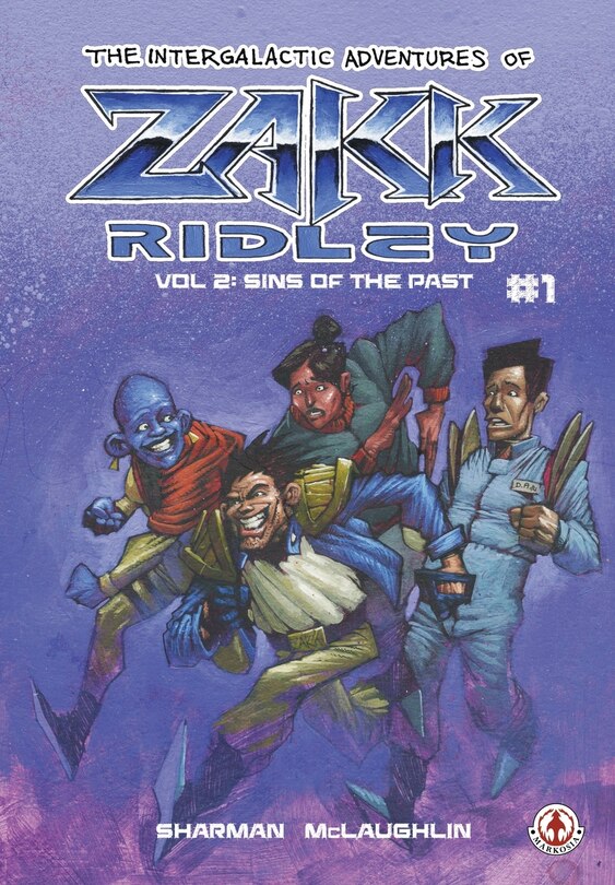 Front cover_The Intergalactic Adventures Of Zakk Ridley Vol 2