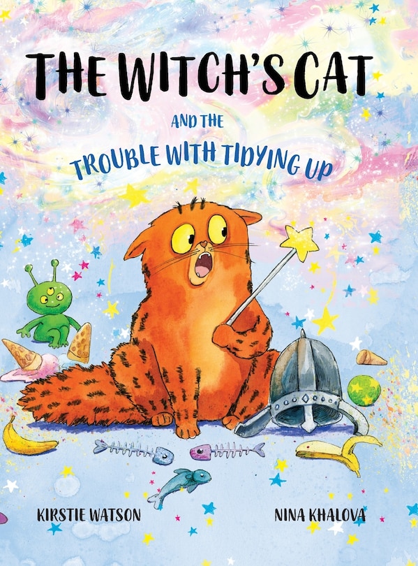 Front cover_The Witch's Cat and The Trouble With Tidying Up