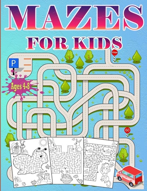 Couverture_Mazes For Kids Ages 4-8