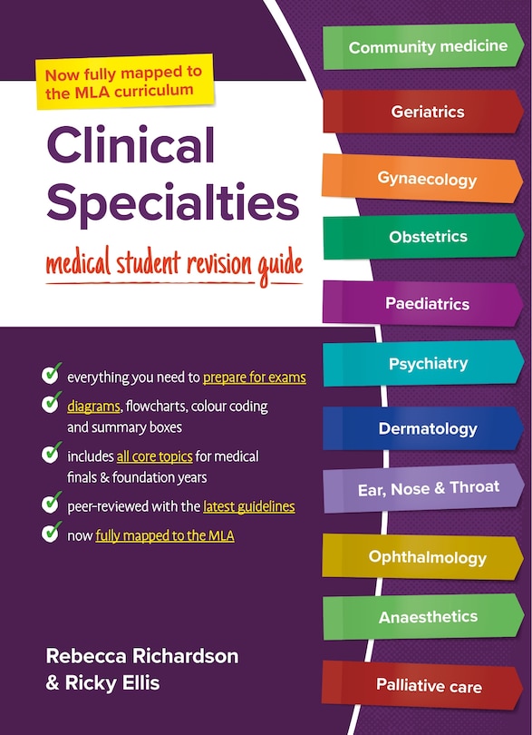Couverture_Clinical Specialties: MLA edition